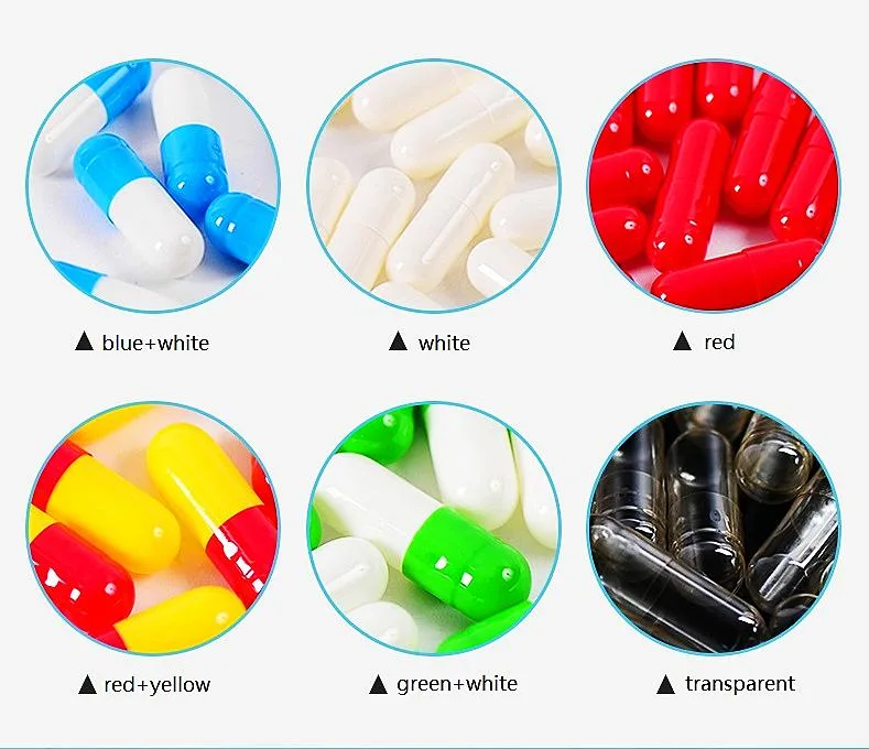Factory Supply High Quality Pharmaceutical Grade Empty Pullulan Capsule with ISO Certificated