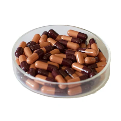ISO 9001 2015certificated Gelatin Capsule Empty Customized Logo Color Printing